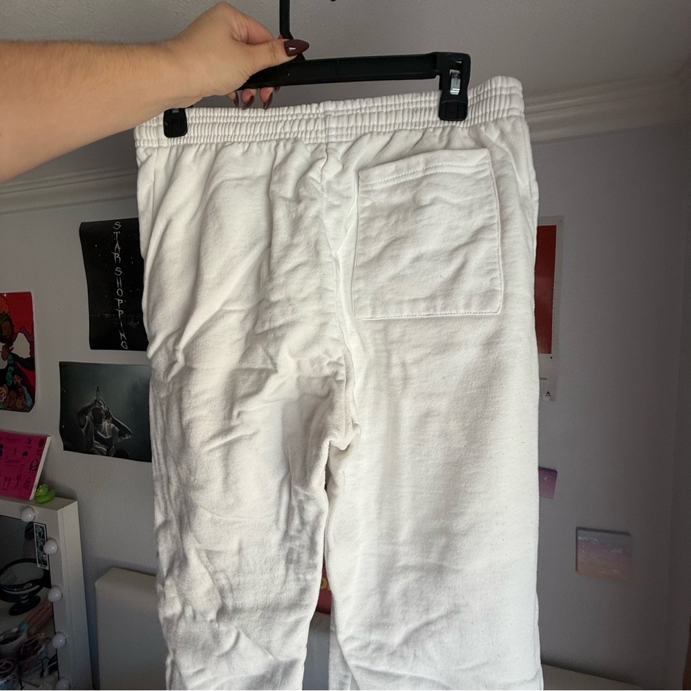 Kill Crew White Joggers - Picture 2 of 3